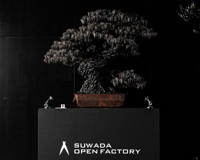bonsai tree expensive Lobby Decoration Exclusive Solution - Big Metal Bonsai Tree