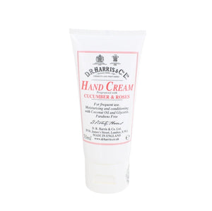 Hand Cream - Made Traditionally in London - Smells of Cucumber & roses