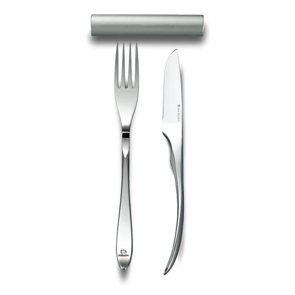 Steak Fork & Knife - Mirror Polished - Suwada1926