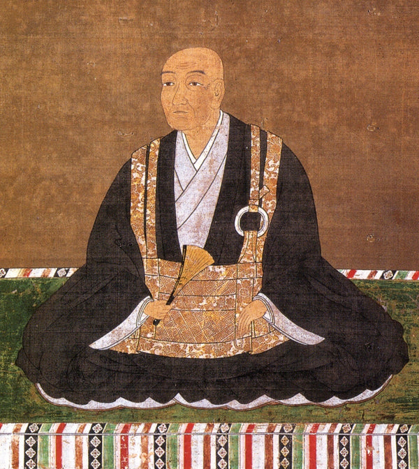 Public-domain early Edo portrait of Oda Nagamasu, also known as Uraku or Urakusai, from the Shoden Eigen-in collection