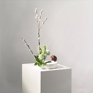 Japanese kenzan flower holder for ikebana