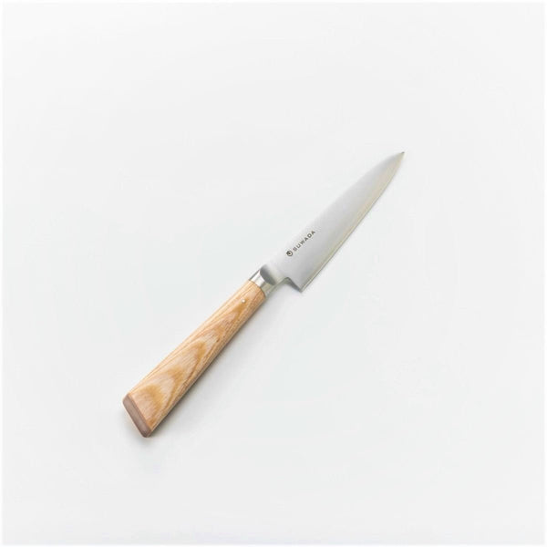 Japanese Petty kitchen knife with a short pointed utility blade