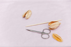 Small metal manicure tools