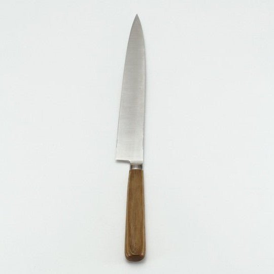 Right-handed Yanagiba with long narrow single-bevel blade