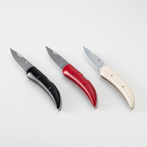 Couteau pliant japonais - Manche en micarta noir