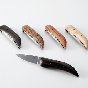 Couteau pliant japonais - Manche en bocote