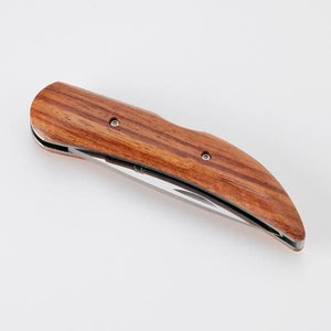 Japanese Folding Knife - Rosewood Handle