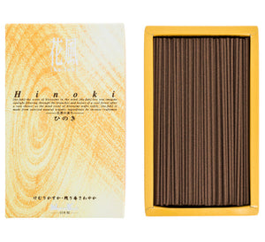 Ka-fuh Hinoki Japanese incense large box, front view