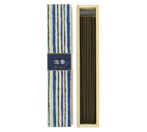 Kayuragi Agarwood Japanese incense, 40-stick box front view