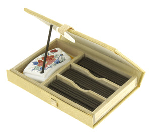 Kyara Kongo Agarwood Japanese incense, 60-stick box front view