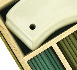 Mori No Kaori Japanese incense three-wood fragrance set, second detail view