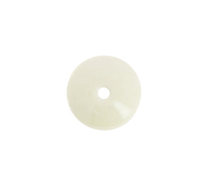 White ceramic Japanese incense holder, front product view
