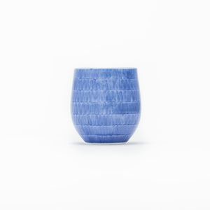 Cool Blue Tea Cup for Green Tea at Suwada1926