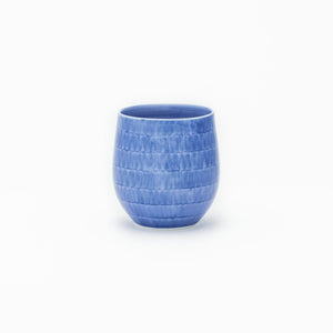 Cool Blue Tea Cup for Green Tea at Suwada1926