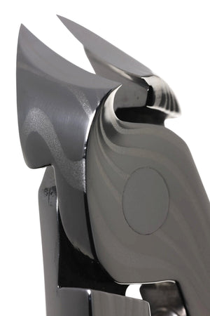SUWADA Damascus Layered Nail Nipper side profile