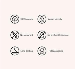 Frankincense - Natural incense with mini holder