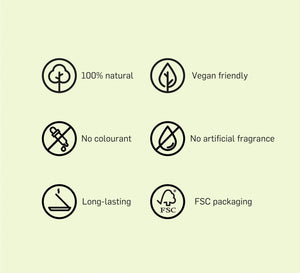 Hinoki - Natural incense with mini holder at Suwada1926