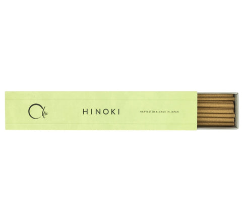 Hinoki - Natural incense with mini holder at Suwada1926