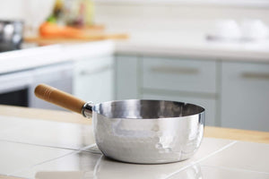 Japanese Saucepan - 2.1L - Hammered finish at Suwada1926