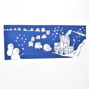 Japanese Towel - Snow country things at Suwada1926