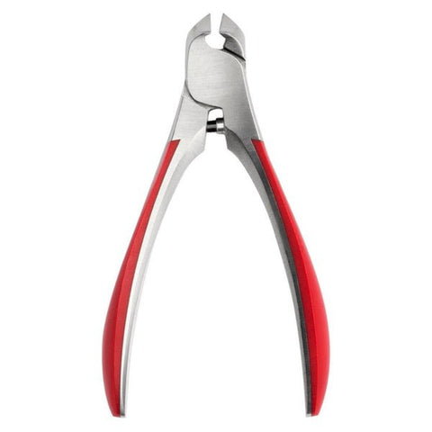SUWADA Masterpiece nail nipper with red Micarta handles
