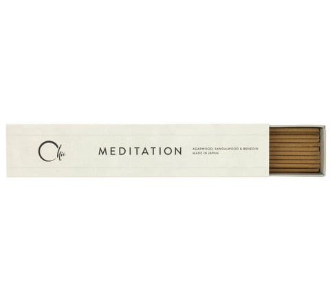 Meditation - Natural Japanese incense mixture with mini holder at Suwada1926