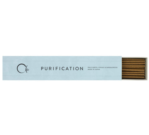 Purification - Natural Japanese incense mixture with mini holder at Suwada1926