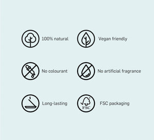 Purification - Natural Japanese incense mixture with mini holder at Suwada1926