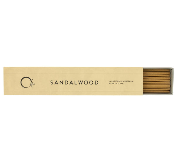 Sandalwood - Natural incense with mini holder