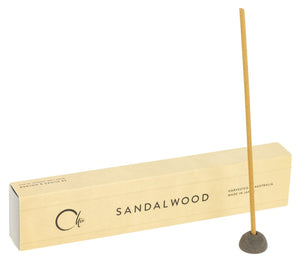 Sandalwood - Natural incense with mini holder at Suwada1926