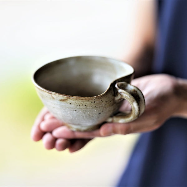 Petite tasse à soupe - Motif pomme coupée