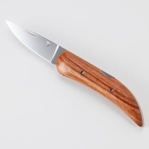 SUWADA Masterpiece folding knife with natural Rosewood handle