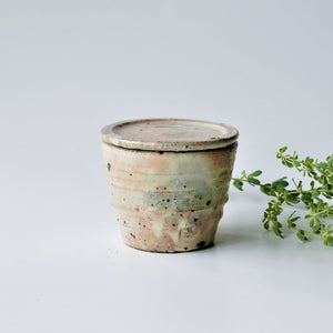 Traditional soba bowl with lid at Suwada1926