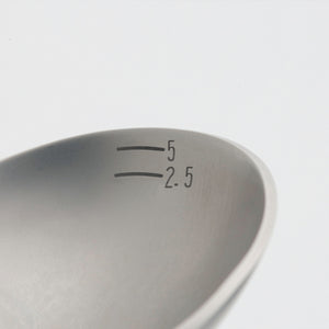 KOGU Japanese coffee tasting spoon with measurement marks