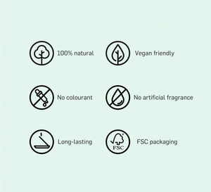 White Sage - Natural incense with mini holder at Suwada1926