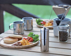 Coffee Grinder - Brushed Steel - Suwada1926