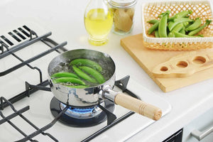 Mini Japanese Saucepan - 900ml - Hammered finish - Only for Gas Stoves at Suwada1926