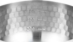 Mini Japanese Saucepan - 900ml - Hammered finish - Only for Gas Stoves at Suwada1926