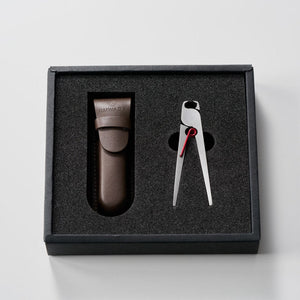 Nail Nipper Petit - Gift Set with leather case - Suwada1926