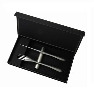 Steak Fork & Knife Set - Matte - Suwada1926