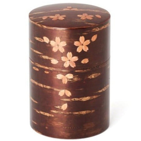 Tea Caddy - Cherry Blossom at Suwada1926