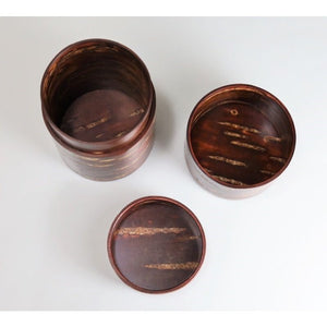 Tea Caddy - Japanese Cherry Bark