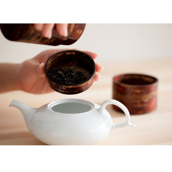 茶罐 - 日本櫻花樹皮