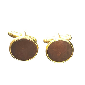 Traditional Copper Cufflinks - Suwada1926