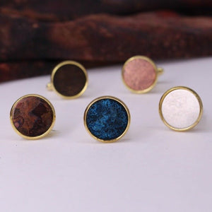 Traditional Copper Cufflinks - Suwada1926